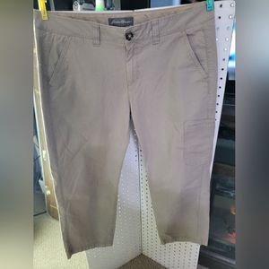 Eddie Bauer women's size‎ 14 cargo crop pants